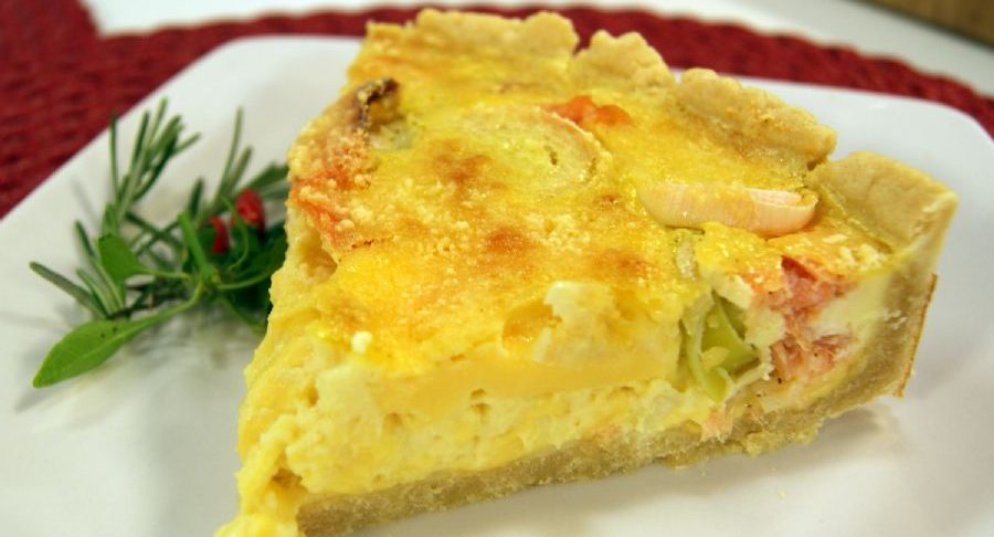 Quiche de Salmão